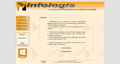 Desktop Screenshot of infologis.fr