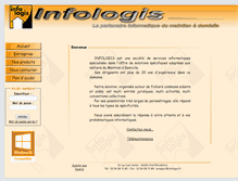 Tablet Screenshot of infologis.fr